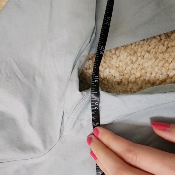 Calvin Klein light blue button down shirt, size small - Picture 6 of 6